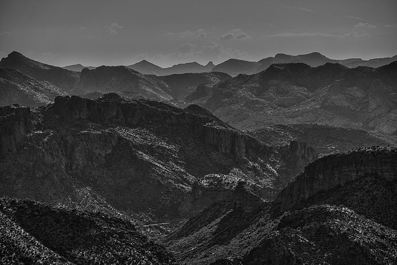 Superstition Mountains on Apache Trail