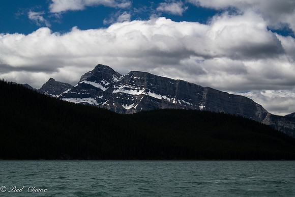 View from Lake Minniwanka