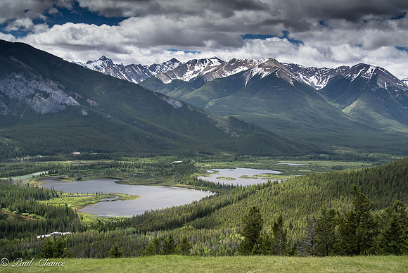 The Vermillion Lakes