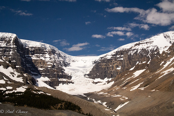 View of Columia Ice Field