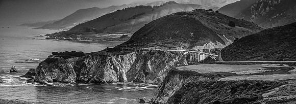 First Light on Bixby Bridge pano_finaljpg